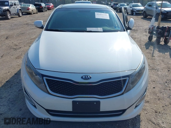 2015 Kia Optima SXL Turbo with VIN 5XXGR4A6XFG469571, listed as a IAAI auction lot 42484269 with 94,372 mi miles and . Bid and sale history available at DreamBid. Image 12.