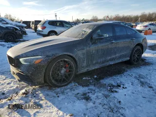 2022 Mercedes-Benz AMG GT 53 с VIN W1K7X6BB7NA051868, выставлен на аукционе Copart как лот 41982245 с пробегом 18 307 миль миль и Списание • Salvage title. История ставок и продаж доступна на DreamBid. Изображение 1.