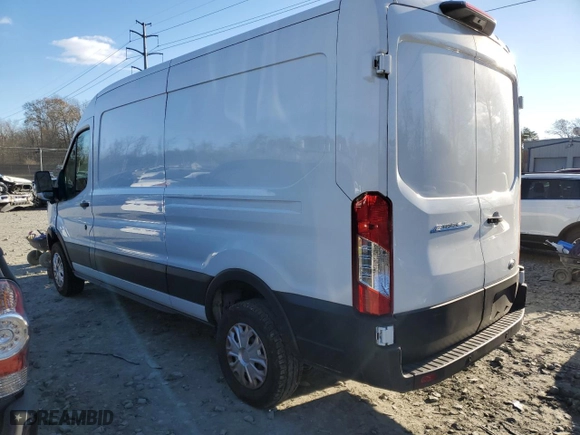 2023 Ford E-Transit Cargo Van with VIN 1FTBW9CK1PKB93878, listed as a Copart auction lot 82899604 with 6,009 mi miles and Salvage Title. Bid and sale history available at carsss.com. Image 2.