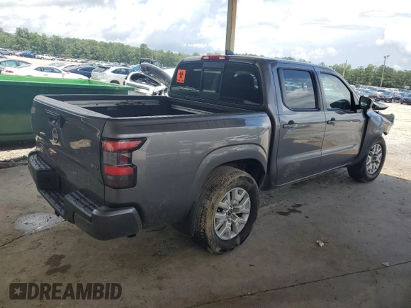 2022 Nissan Frontier SV with VIN 1N6ED1EJ4NN657098, listed as a Copart auction lot 61409315 with 29,651 mi miles and Salvage title. Bid and sale history available at DreamBid. Image 3.