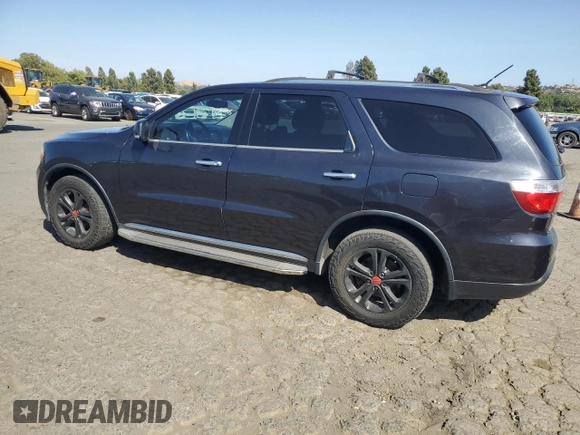 2013 Dodge Durango Crew с VIN 1C4RDHDGXDC700193, выставлен на аукционе Copart как лот 59570265 с пробегом 210 965 миль миль и Чистый • Clean title. История ставок и продаж доступна на DreamBid. Изображение 2.