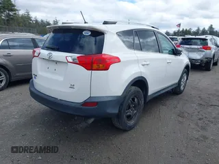2015 Toyota RAV4 LE with VIN 2T3BFREV5FW337848, listed as a IAAI auction lot 41945174 with 135,792 mi miles. Bid and sale history available at carsss.com. Image 4.
