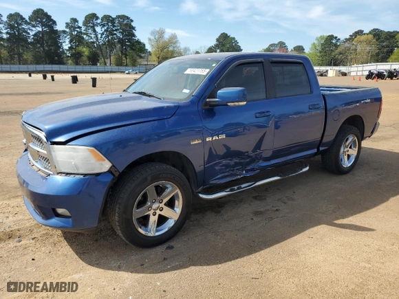 2009 Dodge Ram 1500 SLT with VIN 1D3HB13TX9S756436, listed as a Copart auction lot 50421785 with 143,314 mi miles and Salvage Title. Bid and sale history available at carsss.com. Image 1.