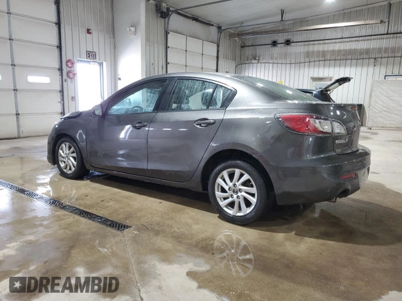 2013 Mazda 3 i Touring with VIN JM1BL1VP9D1834621, listed as a Copart auction lot 53509025 with 101,785 mi miles and Salvage Title. Bid and sale history available at DreamBid. Image 2.
