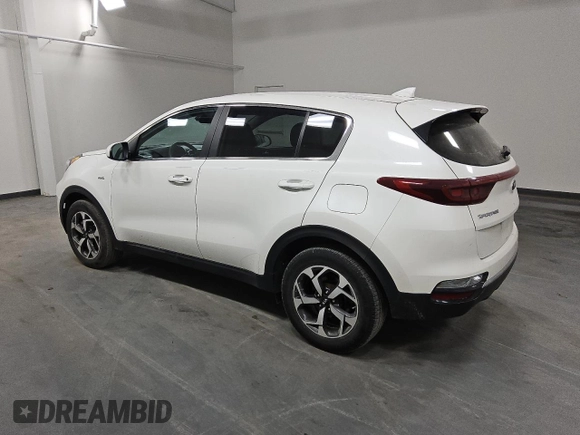 2021 Kia Sportage LX with VIN KNDPMCAC5M7906929, listed as a Copart auction lot 48484915 with 81,764 mi miles and Clean Title. Bid and sale history available at DreamBid. Image 2.