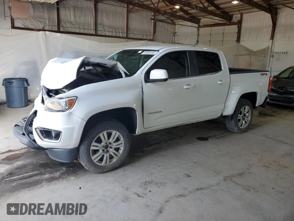 2019 Chevrolet Colorado 4WD LT z VIN 1GCGTCEN9K1284012, wystawiony jako Copart lot #55309155 z przebiegiem 63 998 mil mil oraz Szkoda całkowita • Salvage title. Historia ofert i sprzedaży dostępna na DreamBid. Obrazek 1.