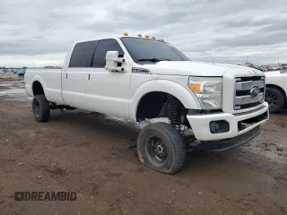 2016 Ford F-350 Platinum with VIN 1FT8W3BT4GEA03927, listed as a Copart auction lot 59504725 with Not provided miles and Salvage title. Bid and sale history available at DreamBid. Image 4.