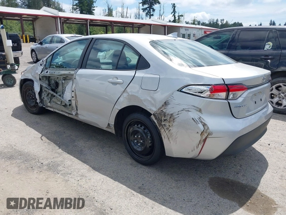 2024 Toyota Corolla LE z VIN 5YFB4MDE2RP107029, wystawiony jako IAAI lot #42585463 z przebiegiem Nie podano mil oraz . Historia ofert i sprzedaży dostępna na DreamBid. Obrazek 3.