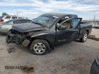 2008 Nissan Titan SE with VIN 1N6AA06A58N323988, listed as a Copart auction lot 48158085 with Not Provided miles and Salvage Title. Bid and sale history available at carsss.com. Image 1.