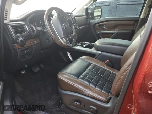 2017 Nissan Titan Pro-4X z VIN 1N6BA1F43HN562363, wystawiony jako Copart lot #58604115 z przebiegiem 102 412 mil mil oraz Czysty tytuł • Clean title. Historia ofert i sprzedaży dostępna na DreamBid. Obrazek 7.