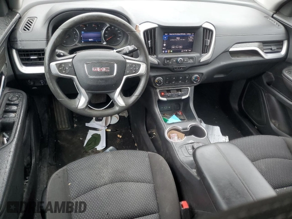 2022 GMC Terrain SLE with VIN 3GKALMEV8NL298044, listed as a Copart auction lot 60679945 with 68,814 mi miles and Salvage title. Bid and sale history available at DreamBid. Image 8.