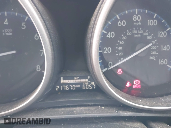 2013 Mazda 3 i Touring with VIN JM1BL1LP3D1724540, listed as a IAAI auction lot 41528716 with 217,670 mi miles and . Bid and sale history available at carsss.com. Image 7.