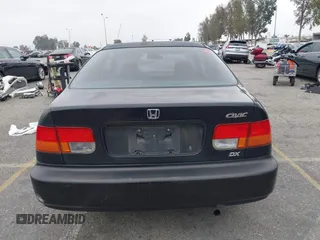 1998 Honda Civic DX with VIN 1HGEJ6220WL011528, listed as a IAAI auction lot 41858815 with 162,818 mi miles. Bid and sale history available at carsss.com. Image 16.