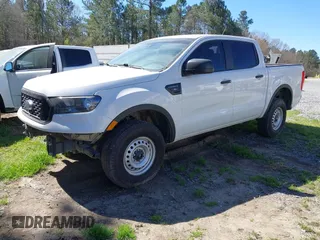 2022 Ford Ranger XL with VIN 1FTER4EH5NLD12631, listed as a IAAI auction lot 41852909 with 93,070 mi miles. Bid and sale history available at carsss.com. Image 2.
