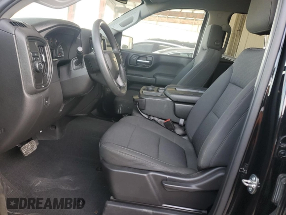 2022 Chevrolet Silverado 1500 Custom with VIN 3GCPWBEK0NG214671, listed as a Copart auction lot 51872465 with 92,684 mi miles and Non Repairable. Bid and sale history available at DreamBid. Image 7.