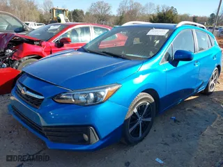 2022 Subaru Impreza Premium with VIN 4S3GTAD6XN3705596, listed as a IAAI auction lot 41805251 with 87,043 mi miles. Bid and sale history available at carsss.com. Image 15.