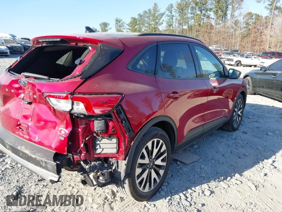 2020 Ford Escape SE Sport Hybrid with VIN 1FMCU0BZ1LUB50043, listed as a IAAI auction lot 41688056 with 37,898 mi miles and . Bid and sale history available at carsss.com. Image 4.