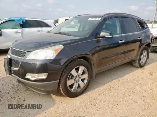 2012 Chevrolet Traverse 1LT z VIN 1GNKRGED8CJ171376, wystawiony jako Copart lot #58006575 z przebiegiem 167 528 mil mil oraz Szkoda całkowita • Salvage title. Historia ofert i sprzedaży dostępna na DreamBid. Obrazek 1.