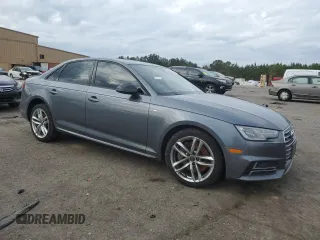 2017 Audi A4 Season of Audi Premium with VIN WAUDNAF48HN048845, listed as a Copart auction lot 42410995 with 0 mi miles and Salvage Title. Bid and sale history available at carsss.com. Image 4.