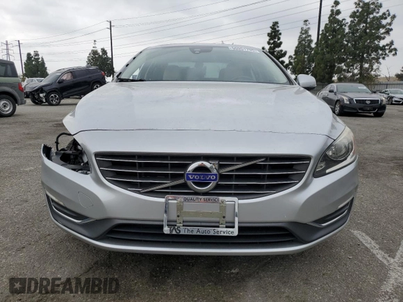 2014 Volvo S60 T5 with VIN YV1612FS4E1292856, listed as a Copart auction lot 50951795 with 121,283 mi miles and Salvage Title. Bid and sale history available at carsss.com. Image 5.