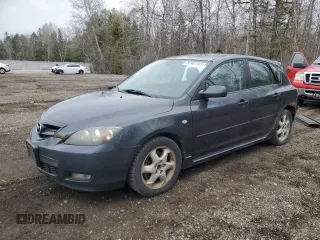 2007 Mazda 3 S Touring z VIN JM1BK343271772755, wystawiony jako Copart lot #53901045 z przebiegiem 303 103 mil mil oraz Czysty tytuł • Clean title. Historia ofert i sprzedaży dostępna na DreamBid. Obrazek 1.