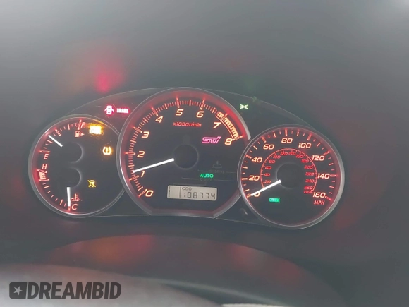 2011 Subaru WRX WRX STI with VIN JF1GR8H65BL818150, listed as a IAAI auction lot 41472604 with 108,774 mi miles and . Bid and sale history available at DreamBid. Image 7.