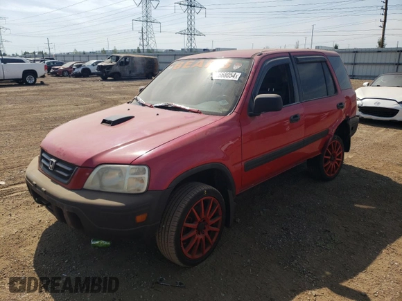 2001 Honda CR-V LX with VIN JHLRD18481C032867, listed as a Copart auction lot 69668054 with 224,578 mi miles and Salvage Title. Bid and sale history available at carsss.com. Image 1.