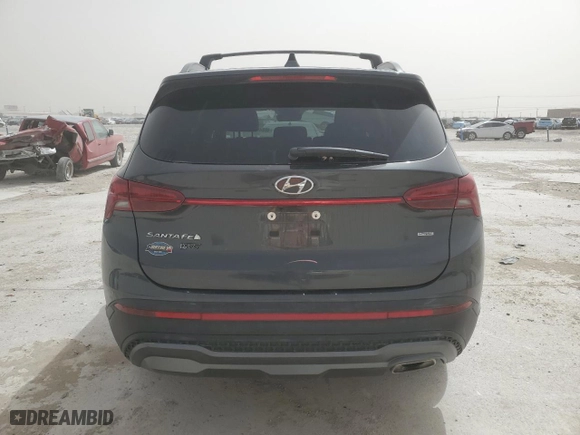 2023 Hyundai Santa Fe XRT with VIN 5NMS6DAJ5PH492086, listed as a Copart auction lot 48849015 with 26,598 mi miles and Clean Title. Bid and sale history available at carsss.com. Image 6.