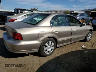 2002 Mitsubishi Galant ES z VIN 4A3AA46G12E123287, wystawiony jako Copart lot #74540784 z przebiegiem 259 181 mil mil oraz Szkoda całkowita • Salvage title. Historia ofert i sprzedaży dostępna na DreamBid. Obrazek 3.