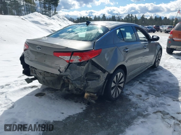 2012 Kia Optima SX with VIN 5XXGR4A66CG005804, listed as a IAAI auction lot 41499342 with 115,808 mi miles and . Bid and sale history available at carsss.com. Image 4.