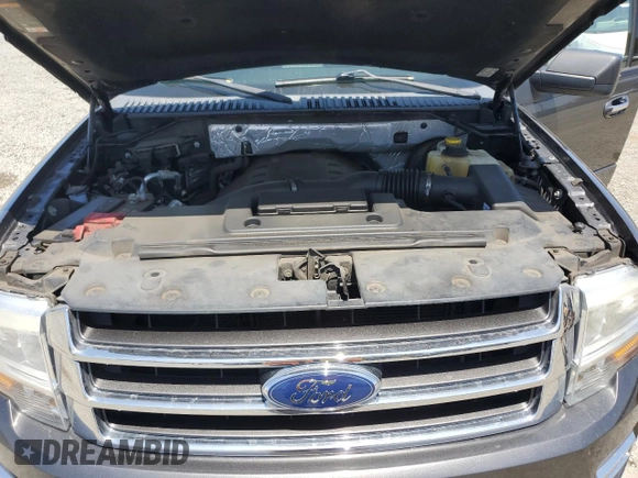 2017 Ford Expedition XLT with VIN 1FMJU1HT1HEA66676, listed as a Copart auction lot 61862135 with 115,085 mi miles and Salvage title. Bid and sale history available at DreamBid. Image 12.