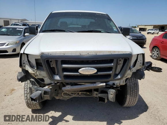 2008 Ford F-150 STX with VIN 1FTRX12W18KE99286, listed as a Copart auction lot 52509345 with Not Provided miles and Salvage Title. Bid and sale history available at carsss.com. Image 5.