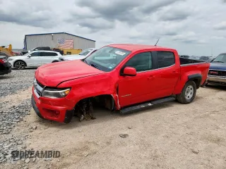 2020 Chevrolet Colorado 2WD Work Truck z VIN 1GCGSBEN3L1216139, wystawiony jako Copart lot #61880755 z przebiegiem 84 944 mil mil oraz Szkoda całkowita • Salvage title. Historia ofert i sprzedaży dostępna na DreamBid. Obrazek 1.