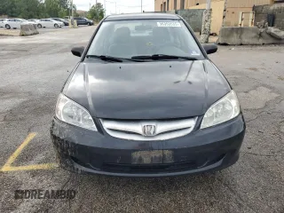 2004 Honda Civic LX with VIN 2HGES16554H543338, listed as a Copart auction lot 56353535 with 60,610 mi miles and Clean Title. Bid and sale history available at DreamBid. Image 5.