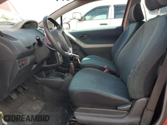 2007 Toyota Yaris with VIN JTDJT923275079885, listed as a Copart auction lot 50849725 with 234,634 mi miles and Salvage Title. Bid and sale history available at carsss.com. Image 7.