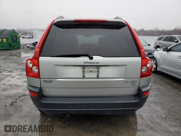 2004 Volvo XC90 with VIN YV1CM59H441081229, listed as a Copart auction lot 43634705 with 167,067 mi miles and Clean Title. Bid and sale history available at carsss.com. Image 6.