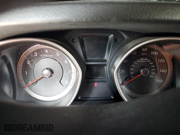 2013 Hyundai Elantra GT with VIN KMHD35LE7DU026988, listed as a Copart auction lot 72933624 with 0 mi miles and Salvage Title. Bid and sale history available at carsss.com. Image 9.
