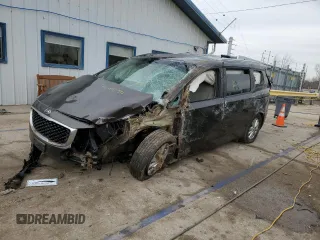 2016 Kia Sedona LX with VIN KNDMB5C10G6151540, listed as a Copart auction lot 46419095 with Not Provided miles and Salvage Title. Bid and sale history available at DreamBid. Image 1.