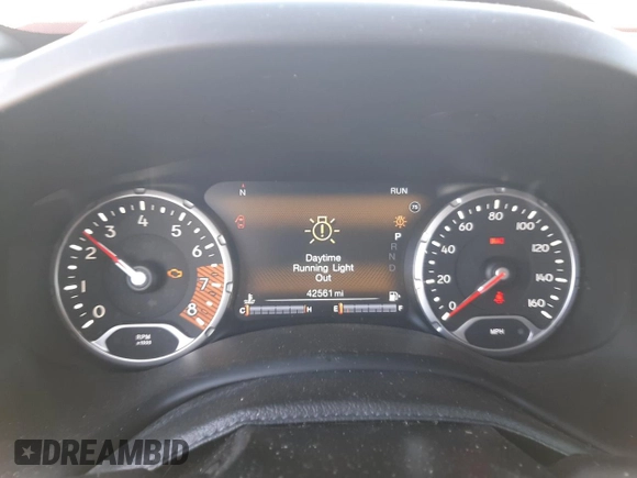 2021 Jeep Renegade Limited with VIN ZACNJDD13MPM33709, listed as a Copart auction lot 48390125 with 42,561 mi miles and Salvage title. Bid and sale history available at DreamBid. Image 9.