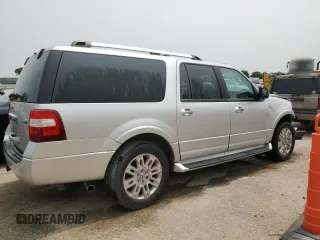 2011 Ford Expedition Max Limited with VIN 1FMJK2A52BEF43470, listed as a Copart auction lot 58922495 with 227,929 mi miles and Salvage title. Bid and sale history available at DreamBid. Image 3.