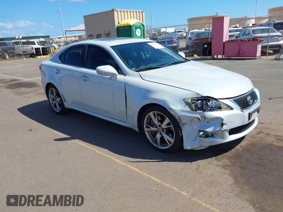 2010 Lexus IS 350 with VIN JTHBE5C26A5023855, listed as a IAAI auction lot 41692952 with 98,048 mi miles and . Bid and sale history available at DreamBid. Image 1.
