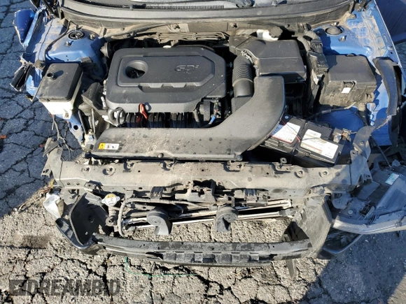 2017 Hyundai Sonata 2.4L with VIN 5NPE24AF8HH525798, listed as a Copart auction lot 45584345 with 101,905 mi miles and Salvage Title. Bid and sale history available at carsss.com. Image 11.