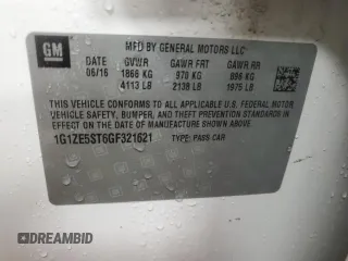 2016 Chevrolet Malibu LT with VIN 1G1ZE5ST6GF321621, listed as a Copart auction lot 53063985 with 89,690 mi miles and Clean Title. Bid and sale history available at DreamBid. Image 13.