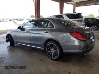 2021 Mercedes-Benz C 300 with VIN W1KWF8DB0MR652336, listed as a Copart auction lot 50936485 with 44,266 mi miles and Salvage Title. Bid and sale history available at carsss.com. Image 2.