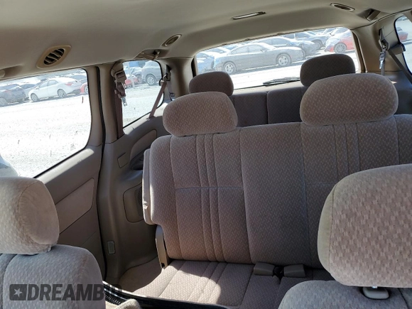 2002 Toyota Sienna CE with VIN 4T3ZF19C42U443467, listed as a Copart auction lot 75106184 with 0 mi miles and Non Repairable. Bid and sale history available at carsss.com. Image 10.