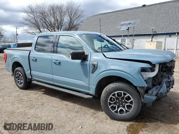 2023 Ford F-150 XL z VIN 1FTEW1EP6PKD55009, wystawiony jako Copart lot #53661895 z przebiegiem 22 594 mil mil oraz Szkoda całkowita • Salvage title. Historia ofert i sprzedaży dostępna na DreamBid. Obrazek 4.