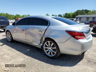 2014 Buick LaCrosse Leather with VIN 1G4GB5G30EF182725, listed as a Copart auction lot 52437685 with 89,906 mi miles and Salvage Title. Bid and sale history available at DreamBid. Image 2.