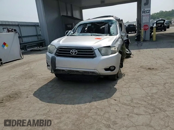 2008 Toyota Highlander Sport with VIN JTEES43AX82021168, listed as a Copart auction lot 60386755 with Not provided miles and Salvage title. Bid and sale history available at DreamBid. Image 14.