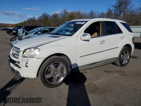 2010 Mercedes-Benz M 550 with VIN 4JGBB7CB8AA602077, listed as a Copart auction lot 83598804 with 111,633 mi miles and Salvage Title. Bid and sale history available at DreamBid. Image 1.