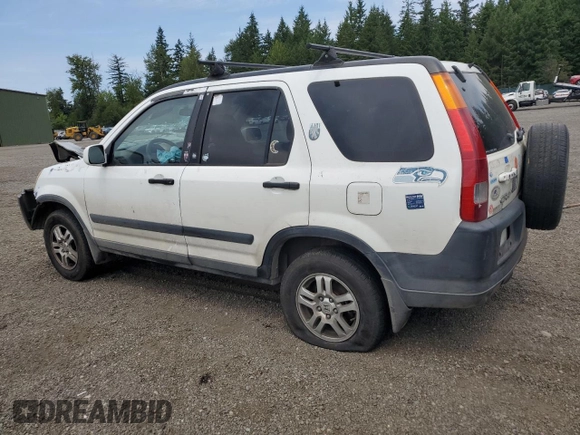 2002 Honda CR-V EX with VIN JHLRD78832C042021, listed as a Copart auction lot 61295085 with 226,126 mi miles and Clean title. Bid and sale history available at DreamBid. Image 2.